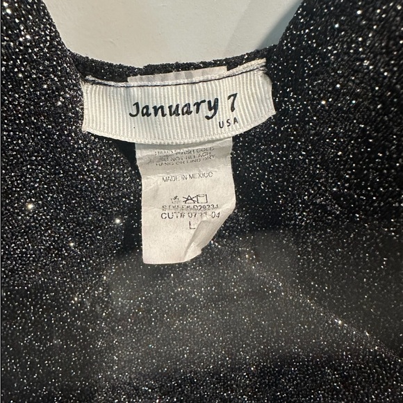 Black sparkly mini bodycon dress #glamour - Picture 4 of 4